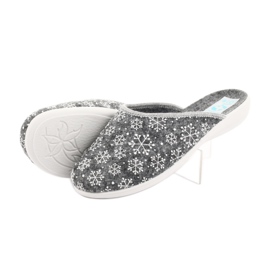 Adanex filc hópehely papucs 24215 fehér szürke 4 Adanex filc hópehely papucs 24215 fehér szürke 4