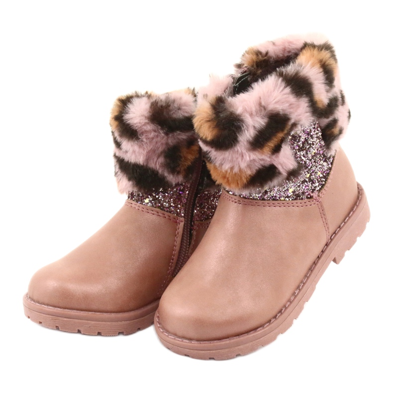 American Club Lányok leopárd nyomtatása gc45 rózsaszín leopárd nyomtatás 3