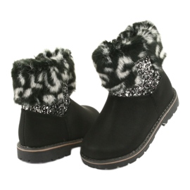 American Club Fekete amerikai GC45 lány csizma szürke 3