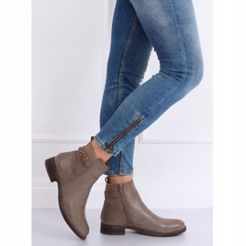 Bézs színű Jodhpur csizma nőknek 1304 Khaki 1