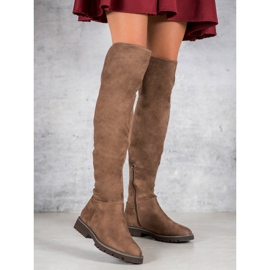 Kylie Lapos sarkú csizma barna 1