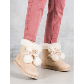 Divatos bézs Mukluki 1