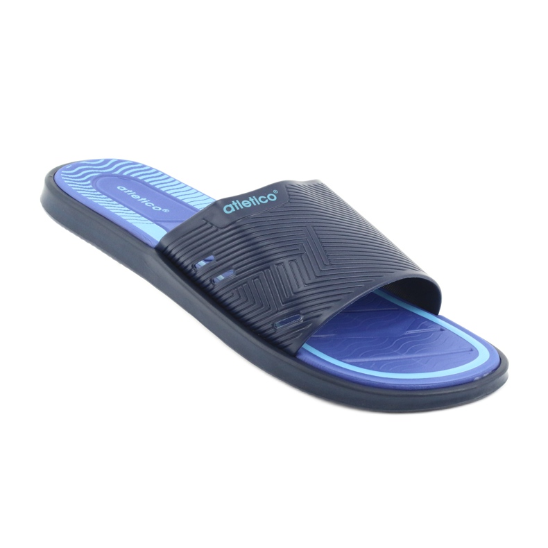 Atletico férfi sötétkék papucs a medencéhez 1