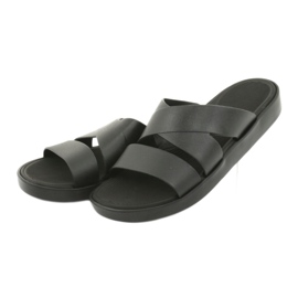 Fekete Atletico 185 platform papucs 3