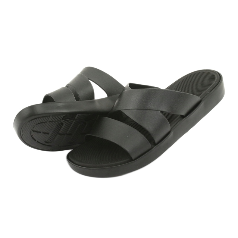 Fekete Atletico 185 platform papucs 4