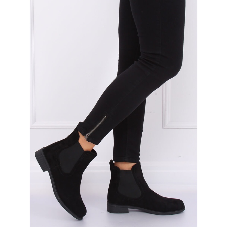 Fekete Jodhpur csizma B-6856 Fekete 2