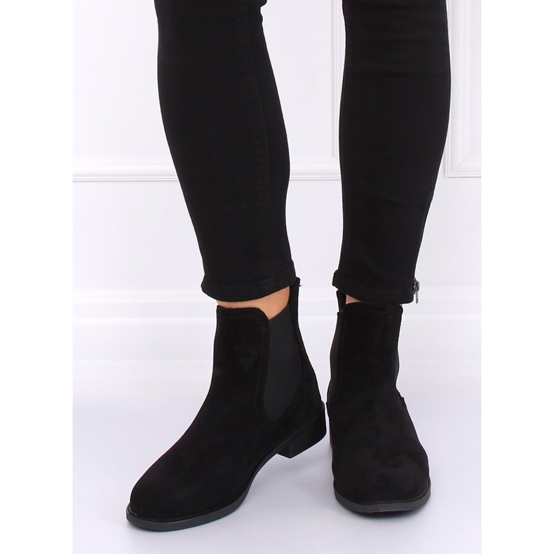 Fekete Jodhpur csizma B-6856 Fekete 1