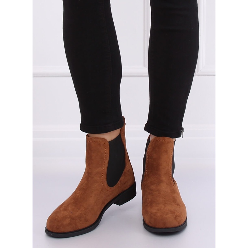 Barna Jodhpur csizma B-6856 Camel 2