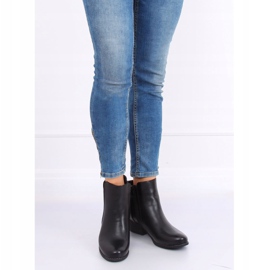 Fekete Jodhpur csizma, fekete 6391 Fekete 2