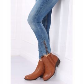 Csizma Jodhpur csizma teve 6391 Teve barna 1