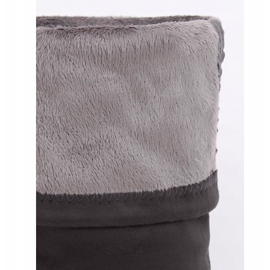 Szürke lapos felső csizma 13X993-95 Sötét szürke 2