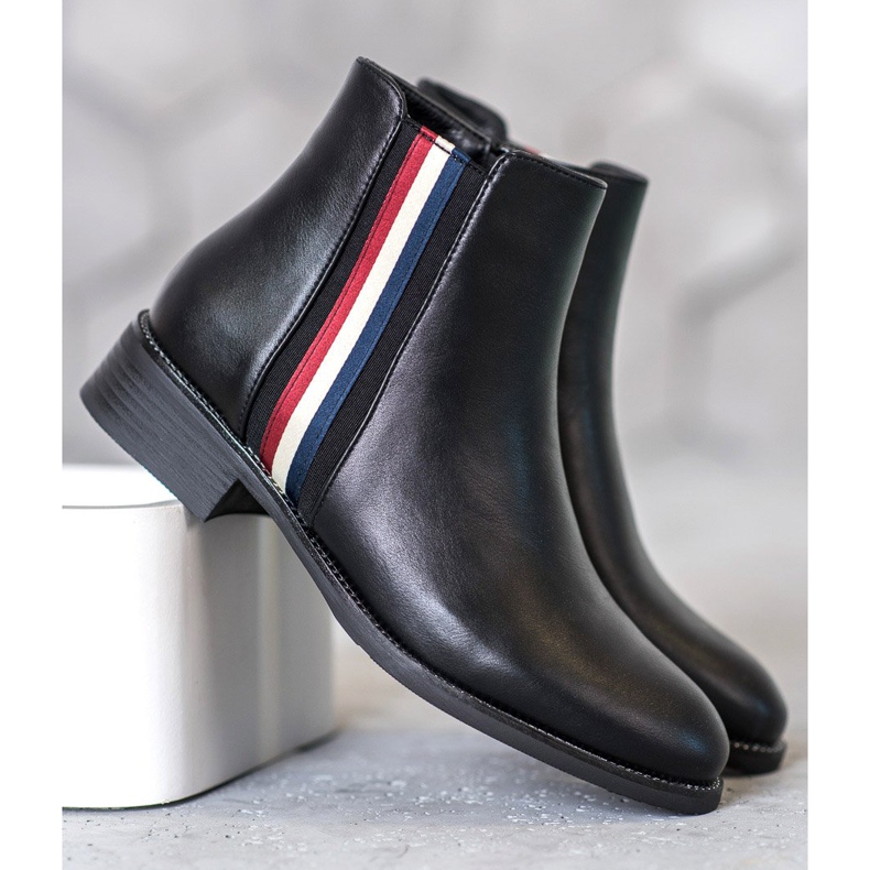 Filippo Csizma dekoratív övvel fekete 1