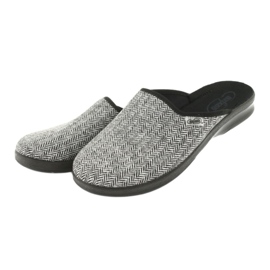 Befado férfi cipő pu 548M023 fekete szürke 3