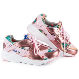 Kylie Stílusos női cipők rózsaszín 1