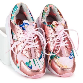 Kylie Stílusos női cipők rózsaszín 2