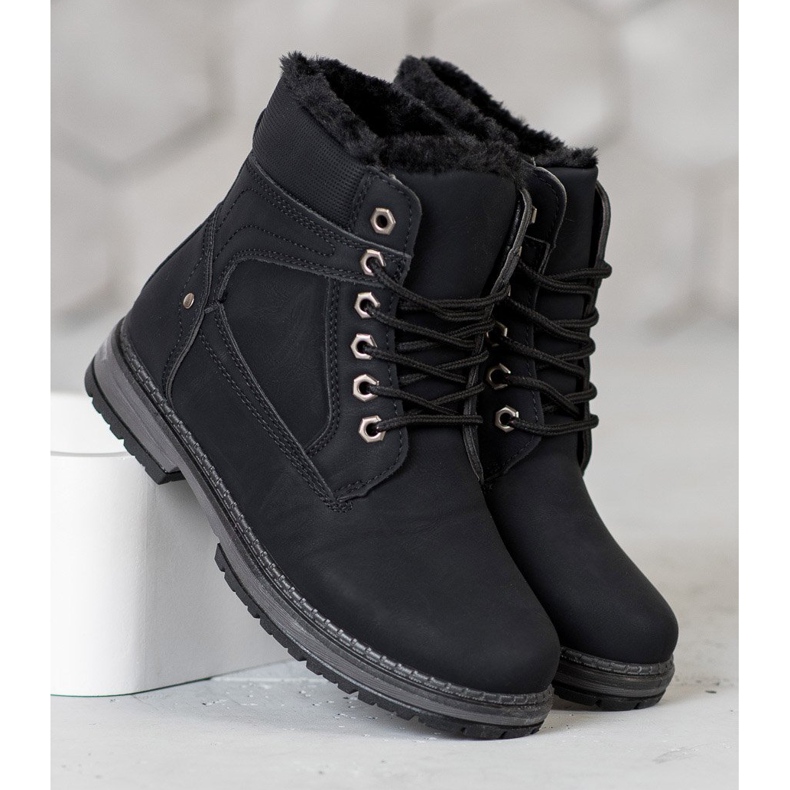 SHELOVET Sportcsapdák fekete 2