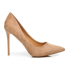 Tavaszi magassarkú VICES barna 2 Tavaszi magassarkú VICES barna 2