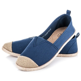 Mckeylor Espadrilles balerinák kék 1