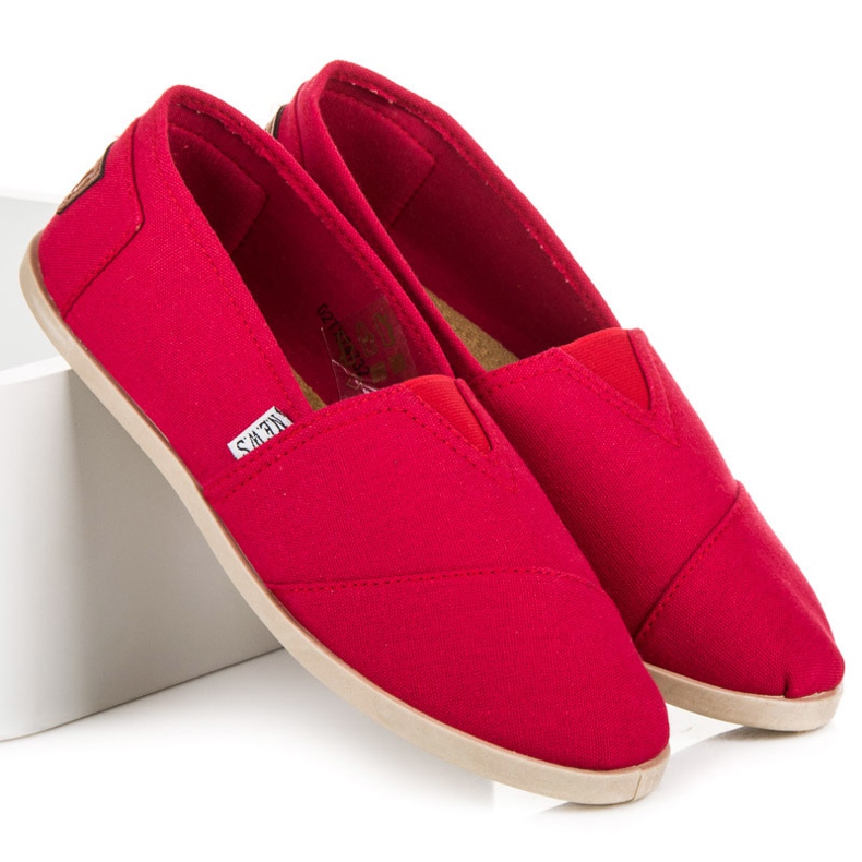 Piros Slip-On tornacipő 1