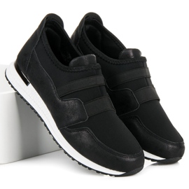 Sergio Todzi Női bebújós cipők fekete 1