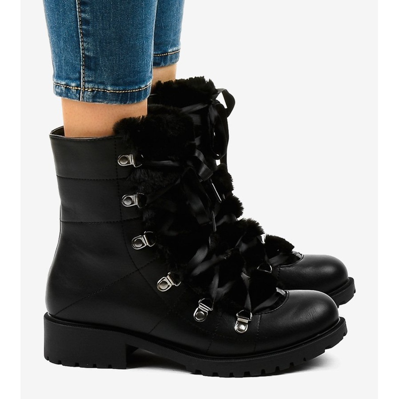 Fekete K90 szigetelésű csizma 2