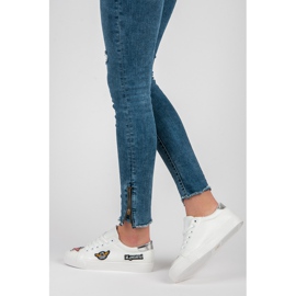 Seastar Katonai cipők foltokkal fehér 1