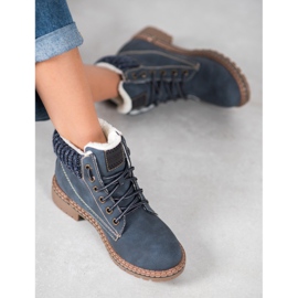 Goodin Trapperek Báránybőrrel kék 2 Goodin Trapperek Báránybőrrel kék 2