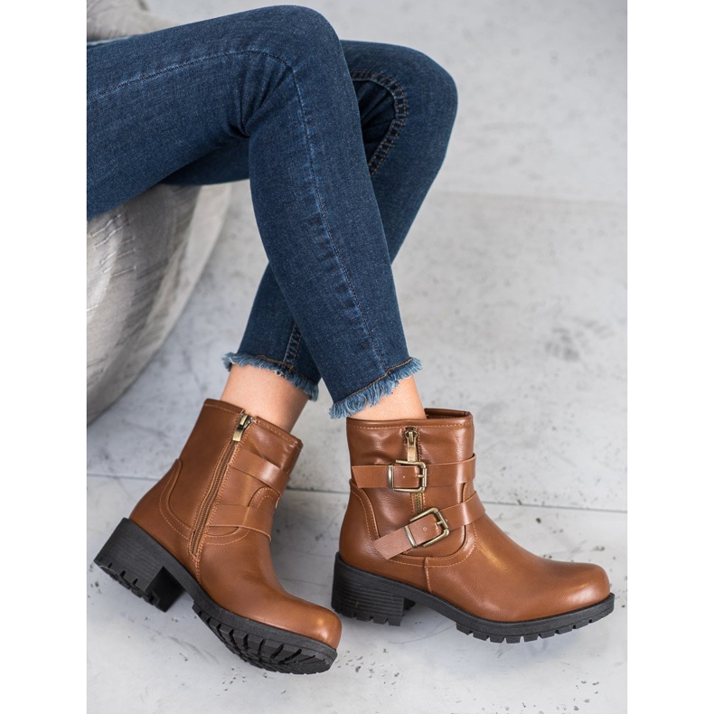 SHELOVET Klasszikus munkások barna 2