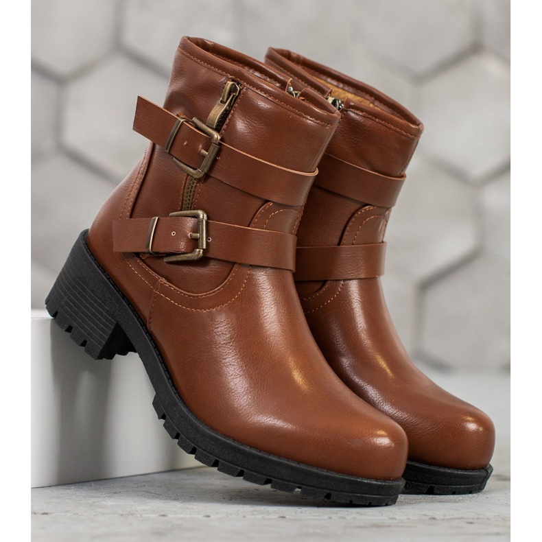 SHELOVET Klasszikus munkások barna 1