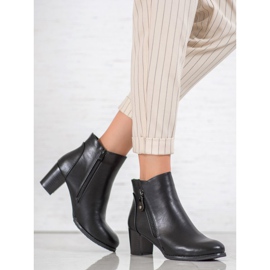 J. Star Meleg csizma a poszton fekete 2