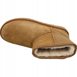 Cipő Ugg Classic Mini Ugg Rubber Logo W 1108231-CHE barna 2