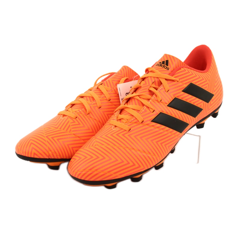 Adidas Nemeziz 18.4 FxG M DA9594 futballcipő narancssárga 2