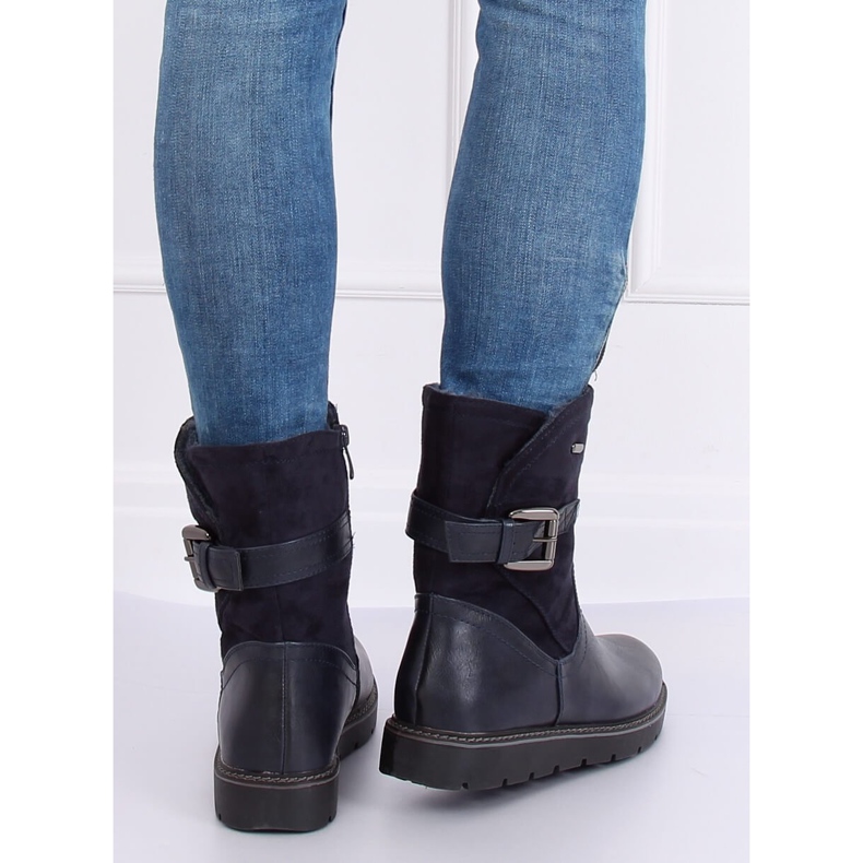 Fekete szigetelésű csizma BM-9063 Fekete 1