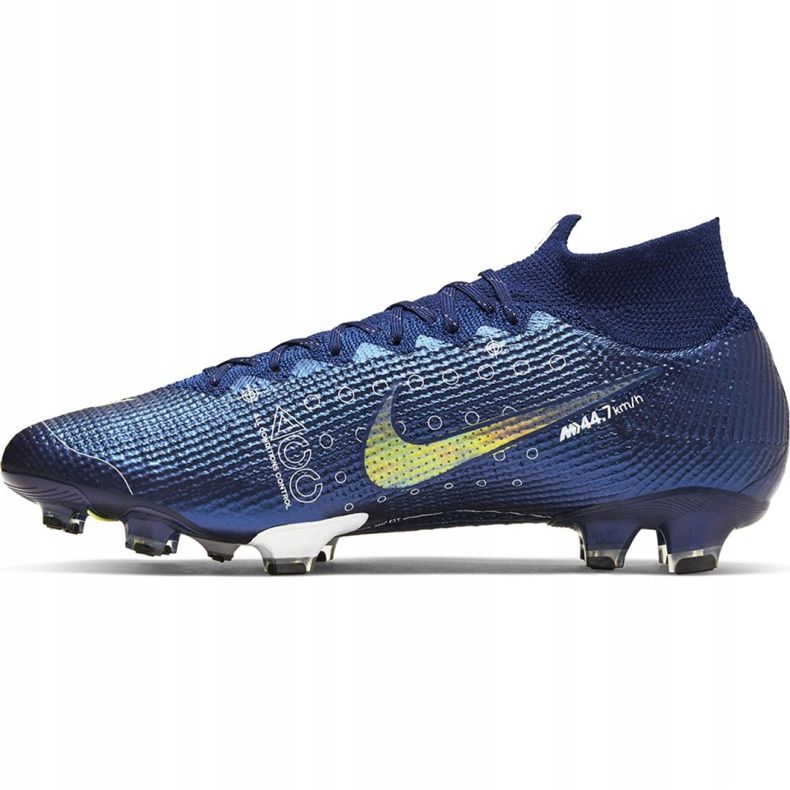 Nike Mercurial Superfly 7 Elite Mds Fg M BQ5469 401 futballcipő kék kék 2 Nike Mercurial Superfly 7 Elite Mds Fg M BQ5469 401 futballcipő kék kék 2