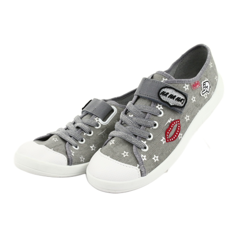 Befado gyermekcipő 251Q095 piros szürke 3