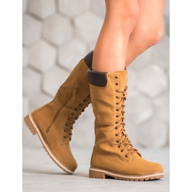 Seastar Meleg fűzős csizma barna 1 Seastar Meleg fűzős csizma barna 1