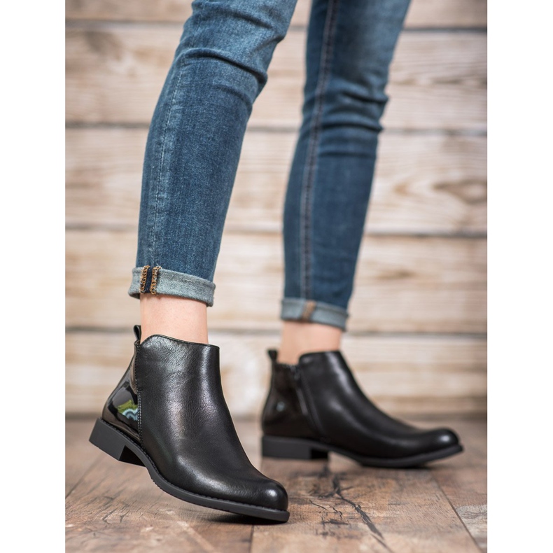 J. Star Lapos sarkú csizma fekete 2