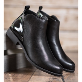 J. Star Lapos sarkú csizma fekete 1