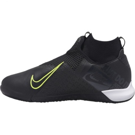 Nike Phantom Vsn Academy Df Ic Jr AO3290 007 futballcipő fekete fekete 1 Nike Phantom Vsn Academy Df Ic Jr AO3290 007 futballcipő fekete fekete 1