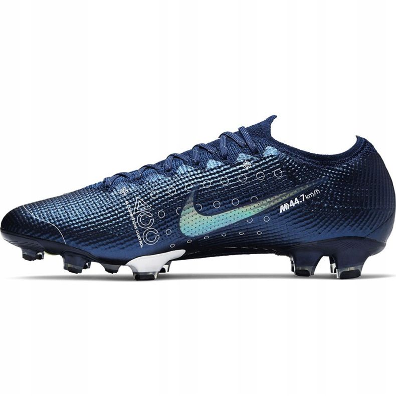 Nike Mercurial Vapor 13 Elite Mds Fg M CJ1295 401 futballcipő sötétkék kék 2