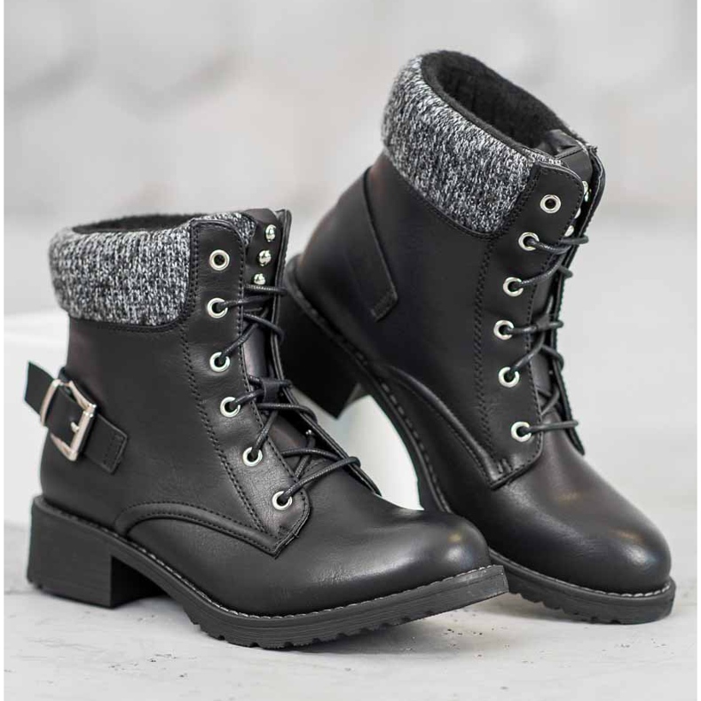 SHELOVET Fűzött fekete oldalak 2