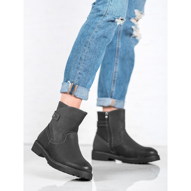 Sergio Leone Kényelmes fekete csizma 1