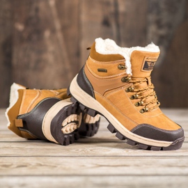 Arrigo Bello Fűzött téli csizma barna 1