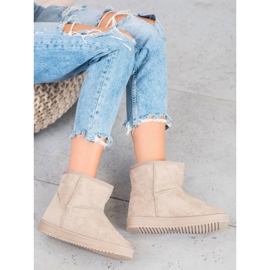 SDS Bézs Mukluki barna 2