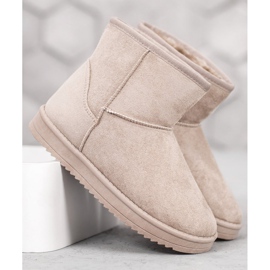 SDS Bézs Mukluki barna 1