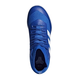 Adidas Nemeziz Tango 18.3 IN Jr DB2374 futballcipő kék kék 1
