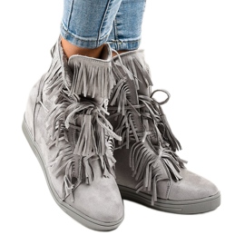 Szürke cipők H6301A-26 1 Szürke cipők H6301A-26 1