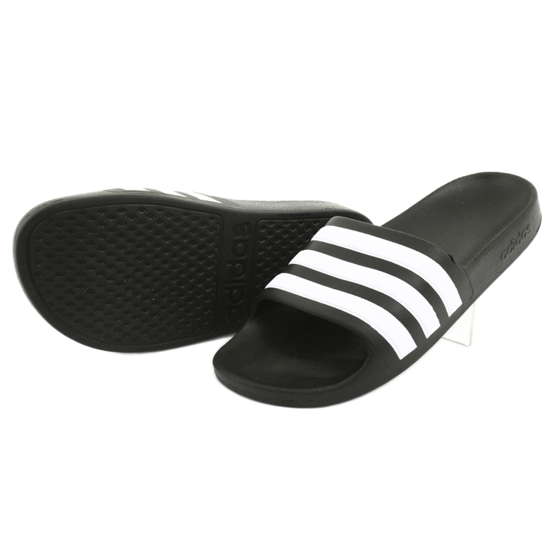 Adidas Adilette Aqua K Jr F35556 papucs fehér fekete 4