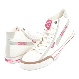 Férfi Big Star 174080 fehér cipők 4