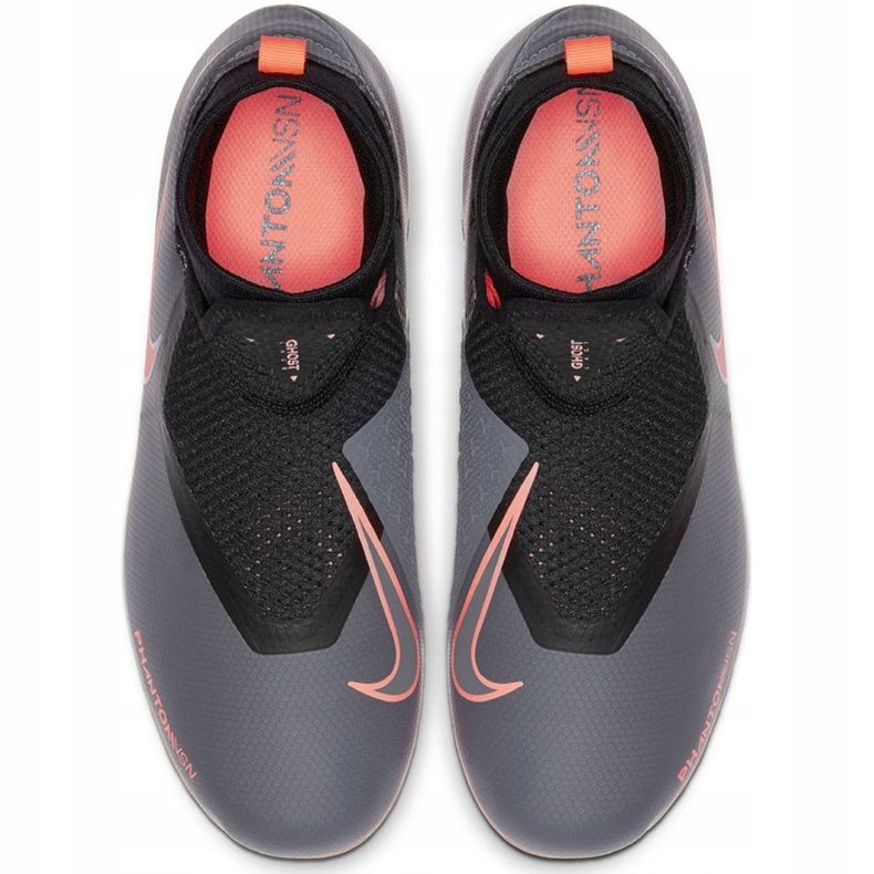 Nike Phantom Vsn Academy Df FG / MG Jr AO3287 080 futballcipő sokszínű fekete 1